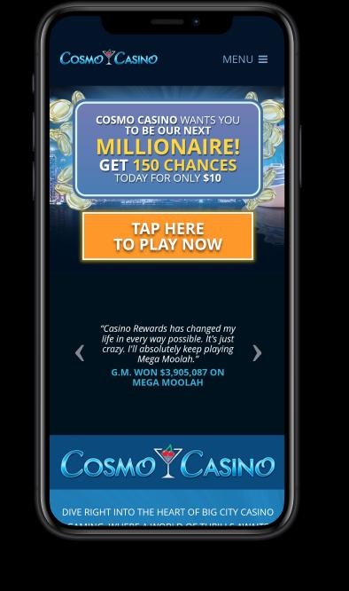 Cosmo Casino Mobile